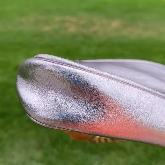 Y2K Juicy Couture BABY PINK SHOULDER BAG SATCHEL BAGUETTE PURSE BARBIE PINK - Picture 9 of 15